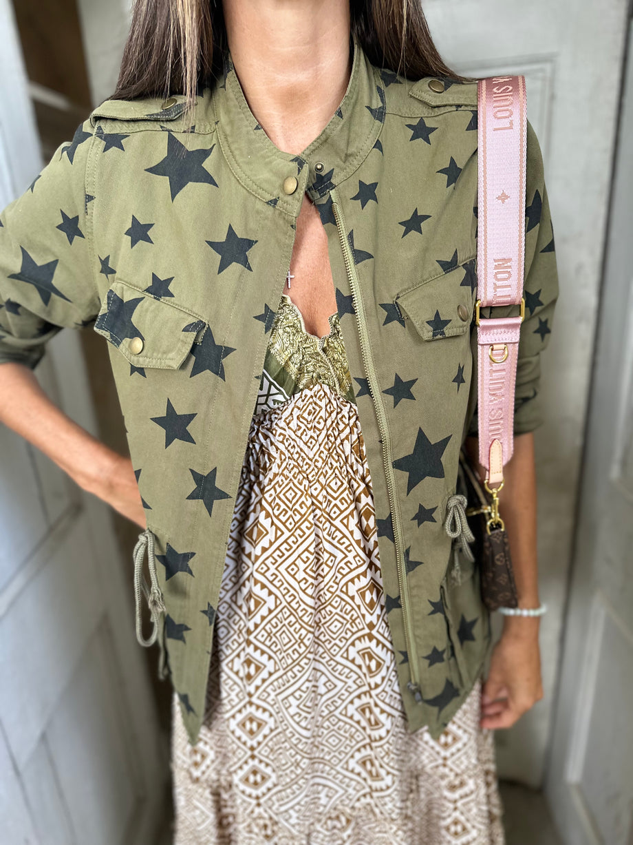 Star on sale military jacket